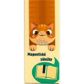 Albi Magnetisches Lesezeichen Katze 8,7 x 4,4 cm