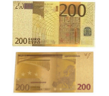 Talisman Gold Kunststoff-Banknote 200 EUR
