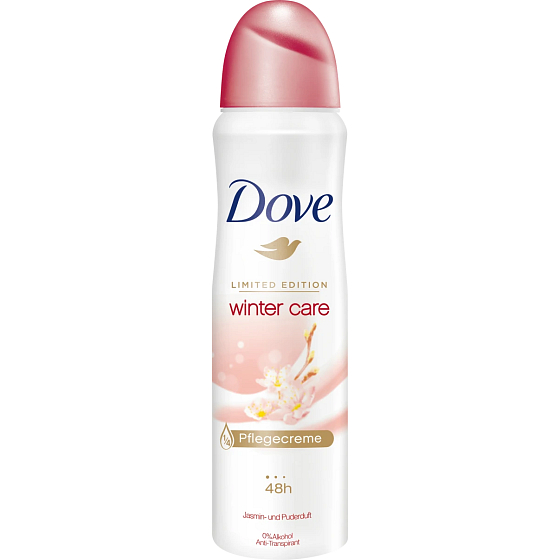 Dove Winter Care Antitranspirant Deodorant Spray für Frauen 150 ml