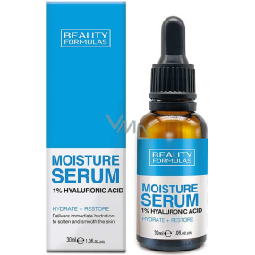 Beauty Formulas Moisture Serum Feuchtigkeitsspendendes Serum mit Hyaluronsäure 30 ml