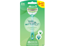 Wilkinson Sword Xtreme3 Damenrasierer My Intuition Comfort Sensitive, 3 Klingen, 4 Stk.