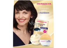 Dermacol Gold Elixir SPF10 Rejuvenating Caviar Day Cream 50 ml + Rejuvenating Caviar Night Cream 50 ml + Rejuvenating Caviar Mask 2 x 8 g, Kosmetikset für Frauen