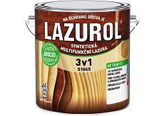 Lazurol 3v1 S1045 dünnschichtige Holzlasur T021 Walnuss 2,5 l