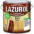 Lazurol 3v1 S1045 dünnschichtige Holzlasur T021 Nussbaum 2,5 l