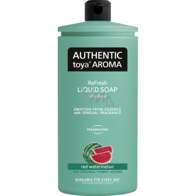 Authentic Toya Aroma flüssige Seife rote Melone, Nachfüllung, 600 ml