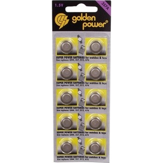 Golden Power Lr44 1,5V Batterie 1 Stück 357 A.