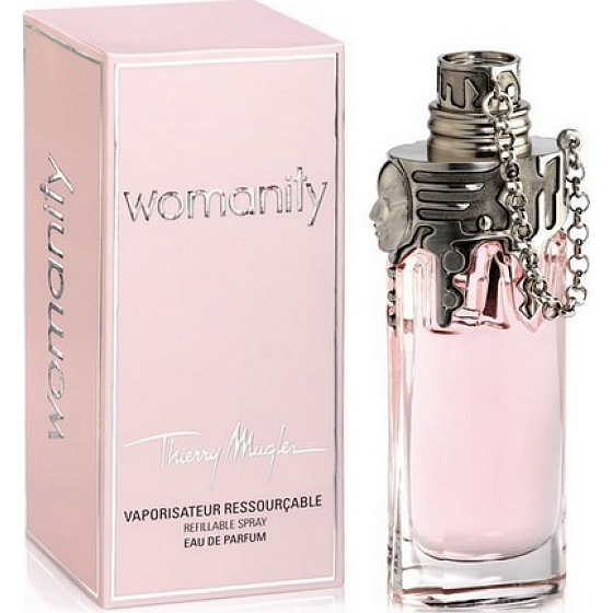 Thierry Mugler Womanity parfümierte wasserfüllbare Flasche für Frauen 30 ml