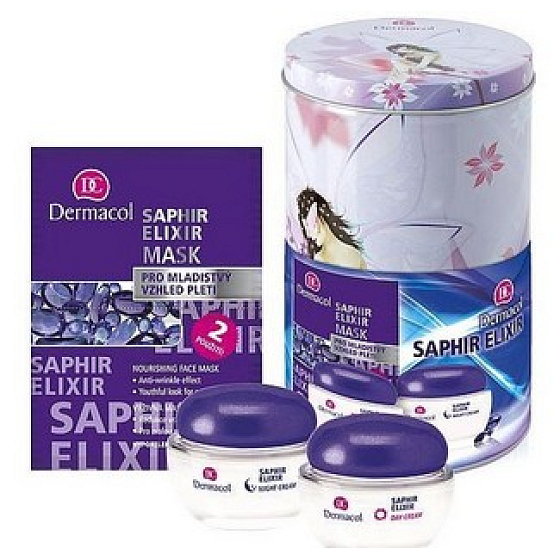 Dermacol Saphir Elixir II Geschenkset - Intensive Verjüngungspflege ab 40 Jahren