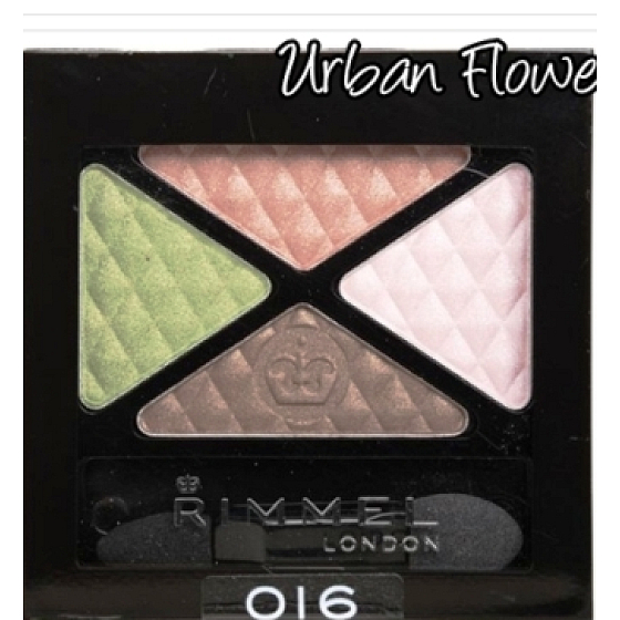 Rimmel London Glam Eyes Quad Lidschatten 016 Urban Flower 4 g