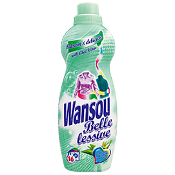 Wansou Belle Lessive Balsam & Delicate Aloe Vera Flüssigwaschmittel 1 l