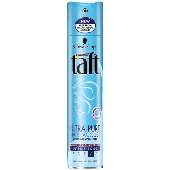 Taft Ultra Pure Ultra starkes Fixierungs-Haarspray 250 ml