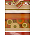 Nekupto Geschenk Papiertüte 32,5 x 26 x 13 cm Kreise 1 Stück 584 01