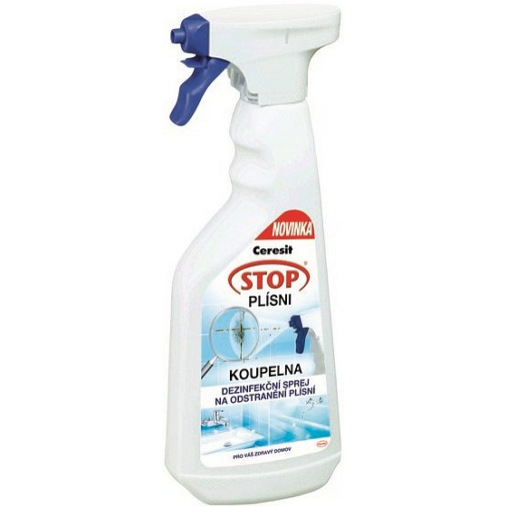 Ceresit Stop Mold Baddesinfektionsspray Zum Entfernen von Schimmel 500 ml Sprühgerät