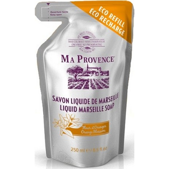 Ma Provence Bio Orangenblüten Flüssigseife 250 ml nachfüllen