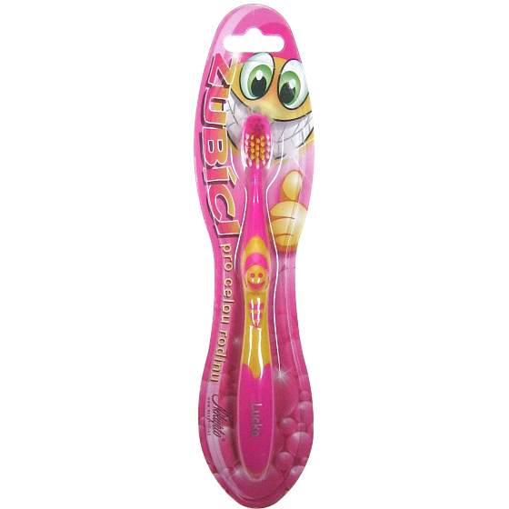 Nekupto Zubíci Zahnbürste für Kinder namens Lucka soft 1 Stück