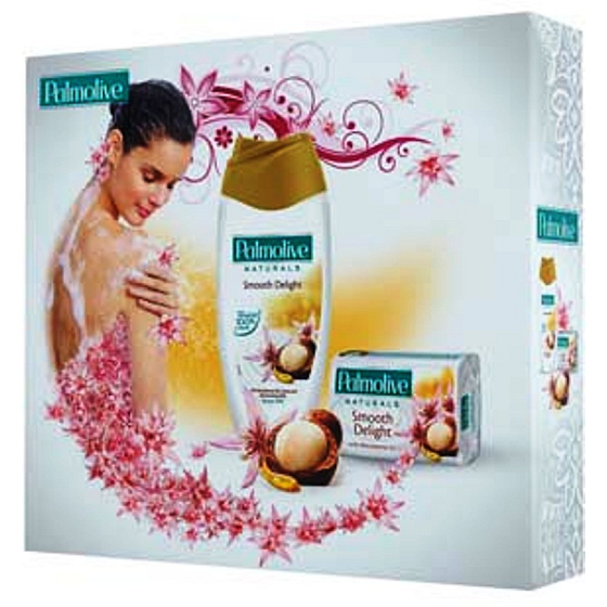 Palmolive Naturals Macadamia Duschgel 250 ml + Naturals Macadamia Festseife 90 g, Kosmetikset
