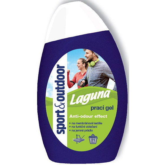 Laguna Sport & Outdoor Waschgel für Sportbekleidung und sein Schutz 21 Dosen 750 ml