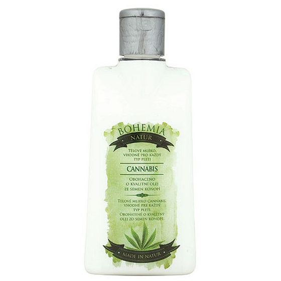 Böhmen Geschenke Cannabis Hanföl Körperlotion 200 ml