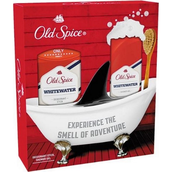 Old Spice White Water Duschgel für Männer 250 ml + Deodorant 50 ml, Kosmetikset