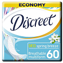 Discreet Deo Spring Breeze Slip-Einlagen für den täglichen Gebrauch 60 Stück