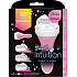 Wilkinson Intuition Variety Edition Rasiermesser 4 Klingen für Frauen + Ersatzkopf 3 Stück, Kosmetikset