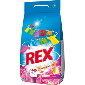 Rex Malaysan Orchid & Sandelholz Aromatherapie Farbwaschpulver für farbige Wäsche 20 Dosen 1,4 kg