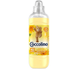 Coccolino Happy Yellow konzentrierter Weichspüler mit lang anhaltendem Duft nach dem Waschen von 42 Dosen von 1,05 l