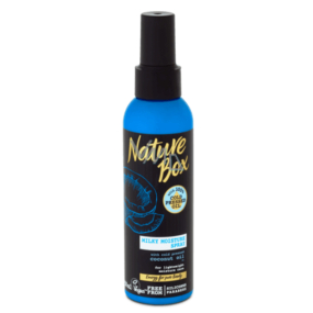 Nature Box Coconut Feuchtigkeitsspendendes Haarspray für alle Haartypen, ohne Fixierung 100% kaltgepresstes Öl, geeignet für Veganer 150 ml