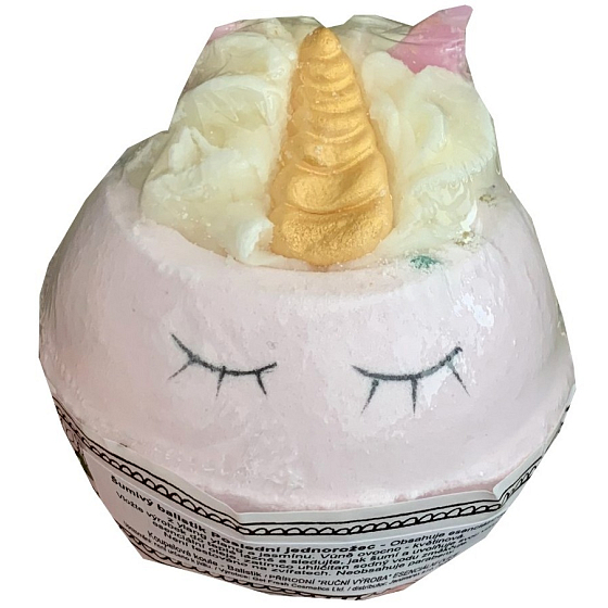 Bomb Cosmetics Der letzte Einhorn - The Last Unicorn Sprudelnder Badeballistik 160 g