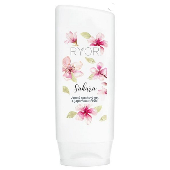 Ryor Sakura sanftes Duschgel mit japanischen Kirschen 200 ml