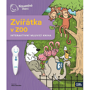 Albi Magisches Lesen interaktives sprechendes Buch Tiere im Zoo, Alter 2+