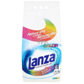 Lanza Fresh & Clean Color Waschpulver für farbige Wäsche erhält die Farbintensität mit einem angenehmen Duft von 90 Dosen von 6,3 kg