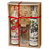 Kitl Syrob Bio Schwarze Johannisbeere mit Fruchtfleisch 500 ml + Grapefruit mit Fruchtfleisch für hausgemachte Limonade 500 ml + Glas 200 ml, Geschenkbox