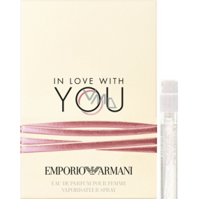 Giorgio Armani Emporio in dich verliebt Eau de Parfum für Frauen 1,2 ml mit Spray, Fläschchen