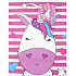 Nekupto Geschenk Papiertüte 18 x 23 x 10 cm Einhorn 1821 30 KFM