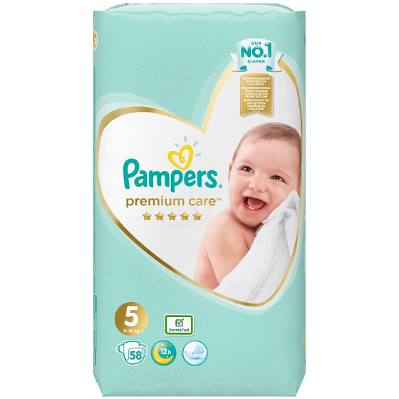 Pampers Premium Care 5 Junior 11-16 kg Windelhöschen 58 Stück