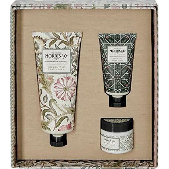 Heathcote & Ivory Jasmine & Green Tea Handcreme 100 ml + Handpeeling 30 ml + Nagelcreme 35 ml, Kosmetikset