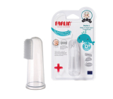 Baby Farlin Silikon Zahnbürste für Finger transparent für Kinder