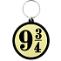 Degen Merch Harry Potter - 9 3/4 Gummi Schlüsselbund 4,5 x 6 cm