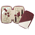 Dup Manicure Kunstleder-Set mit Margot-Muster, 8-teilig 230402-372