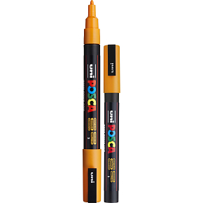Posca Universal-Acrylmarker 0,9 - 1,3 mm Orange PC-3M