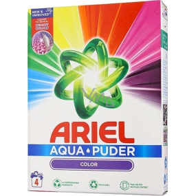 Ariel Color Waschmittel für farbige Kleidung 4 Dosen 260 g