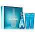 Davidoff Cool Water Woman Eau de Toilette 100 ml + Duschgel 75 ml + Körperlotion 75 ml, Geschenkset für Frauen