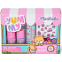 Martinelia Yummy Nagellack 2 Stück + Nagelsticker + Nagelfeile, Kosmetikset für Kinder