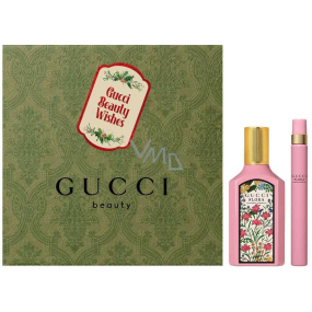 Gucci Flora Gorgeous Gardenia Eau de Parfum 50 ml + Eau de Parfum 10 ml Miniatur, Geschenkset für Frauen