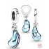 Sterling Silber 925 Baikalsee, Reise-Armband-Anhänger