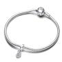 Sterling Silber 925 Infinity Sparkle Charme - Unendlichkeit, Anhänger Armband Symbol
