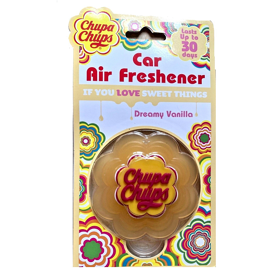 Chupa Chups Dreamy Vanilla - Vanille Autoduft 1 Stück
