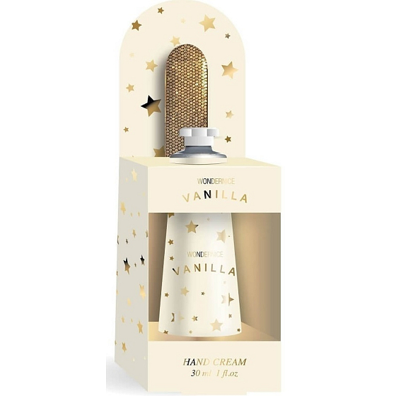 Idc Institute Vanille Handcreme 30 ml + Nagelfeile, Kosmetikset für Frauen