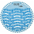Fre Pro Wave 2.0 Baumwollduftsieb für Urinale blau 19 × 20,3 × 1,9 cm 54 g 2 Stück, Duopack